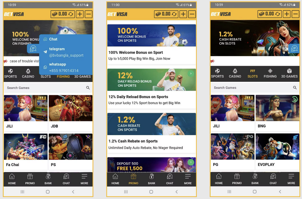 Online Online Casino Betvisa Bangladesh